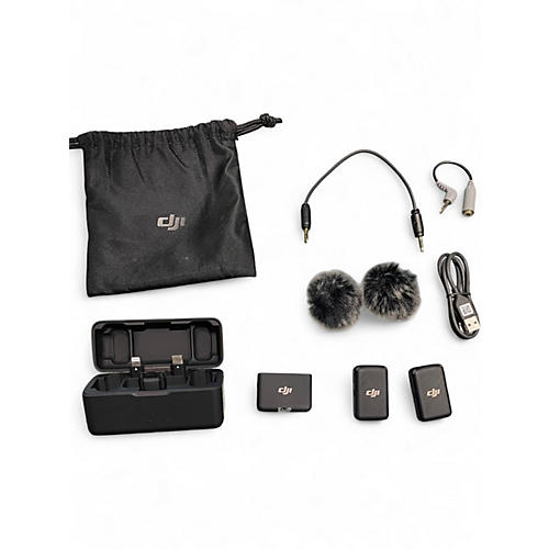 Used DJI WIRELESS MIC SYSTEM SET Lavalier Wireless System