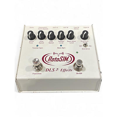 Used DLS Effects Rotosim Speaker Simulator Effect Pedal