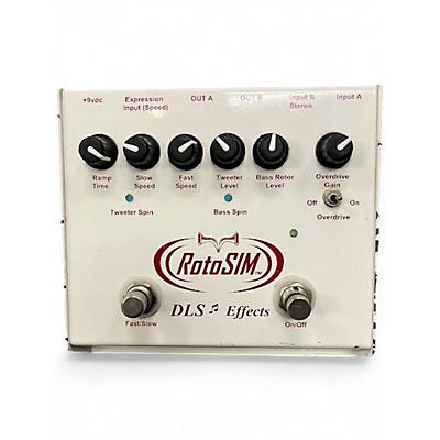Used DLS Effects Rotosim Speaker Simulator Effect Pedal
