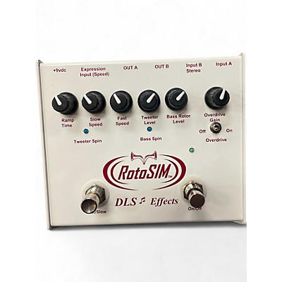 Used DLS Effects Rotosim Speaker Simulator Effect Pedal