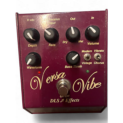 Used DLS Effects V8 Versa Vibe Vibrato Effect Pedal
