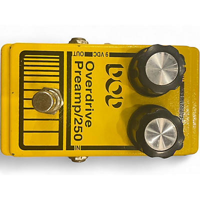 Used DOD Analog Overdrive Preamp 250 1980'S Effect Pedal
