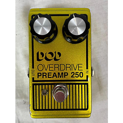 DOD Used DOD Analog Overdrive Preamp 250 Effect Pedal