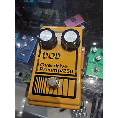 DOD Used DOD Analog Overdrive Preamp 250 Effect Pedal