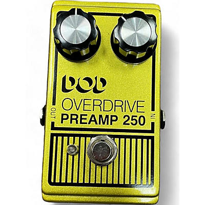 Used DOD Analog Overdrive Preamp 250 Effect Pedal