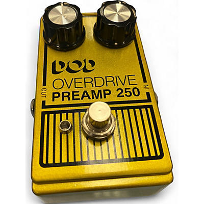 Used DOD Analog Overdrive Preamp 250 Effect Pedal