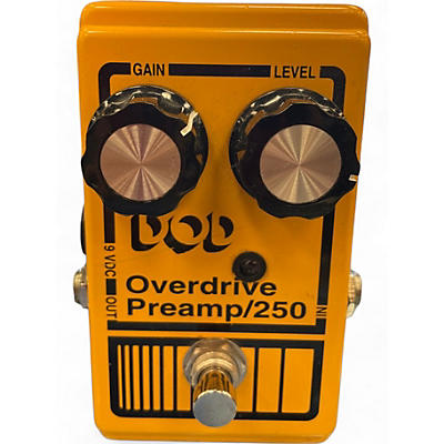 Used DOD Analog Overdrive Preamp 250 Effect Pedal