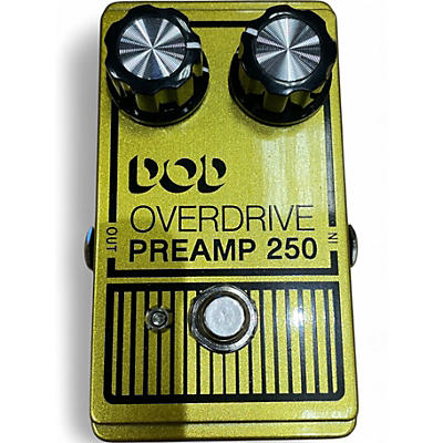 Used DOD Analog Overdrive Preamp 250 Effect Pedal