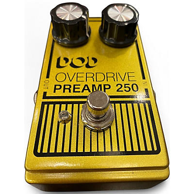 Used DOD Analog Overdrive Preamp 250 Effect Pedal