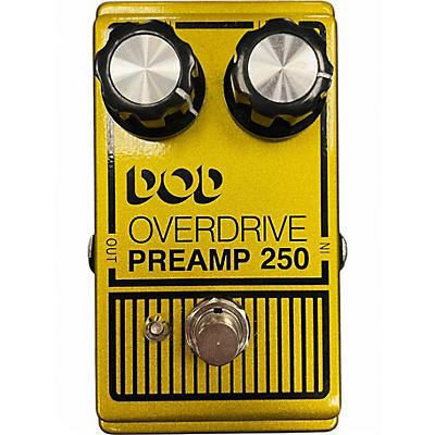 Used DOD Analog Overdrive Preamp 250 Effect Pedal