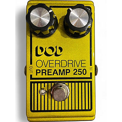 Used DOD Analog Overdrive Preamp 250 Effect Pedal