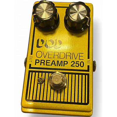 Used DOD Analog Overdrive Preamp 250 Effect Pedal