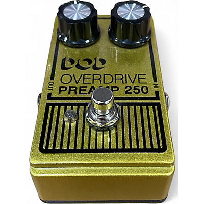 Used DOD Analog Overdrive Preamp 250 Effect Pedal