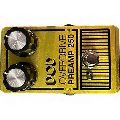 Used DOD Analog Overdrive Preamp 250 Effect Pedal