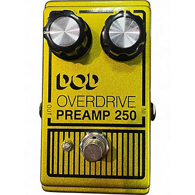 Used DOD Analog Overdrive Preamp 250 Effect Pedal
