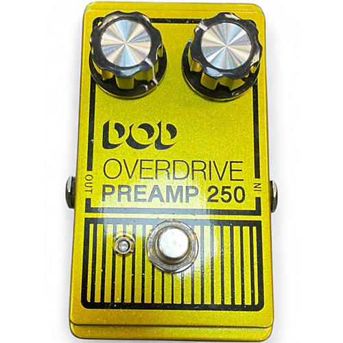 Used DOD Analog Overdrive Preamp 250 Effect Pedal