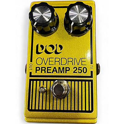 Used DOD Analog Overdrive Preamp 250 Effect Pedal