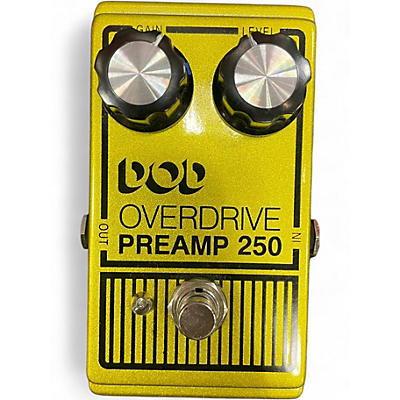 Used DOD Analog Overdrive Preamp 250 Effect Pedal