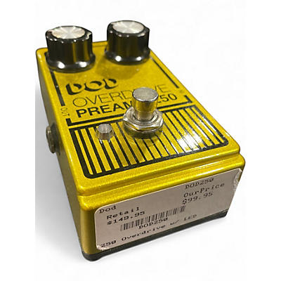 Used DOD Analog Overdrive Preamp 250 Effect Pedal