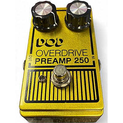 Used DOD Analog Overdrive Preamp 250 Effect Pedal