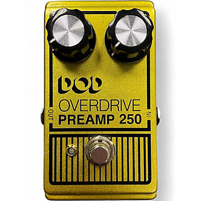 Used DOD Analog Overdrive Preamp 250 Effect Pedal