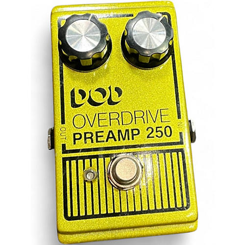 Used DOD Analog Overdrive Preamp 250 Effect Pedal