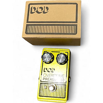 Used DOD Analog Overdrive Preamp 250 Effect Pedal