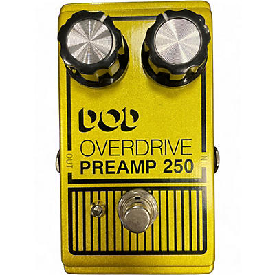 Used DOD Analog Overdrive Preamp 250 Effect Pedal