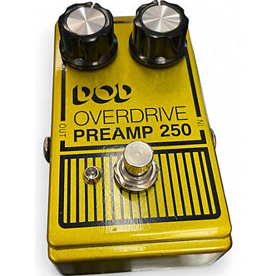 Used DOD Analog Overdrive Preamp 250 Effect Pedal