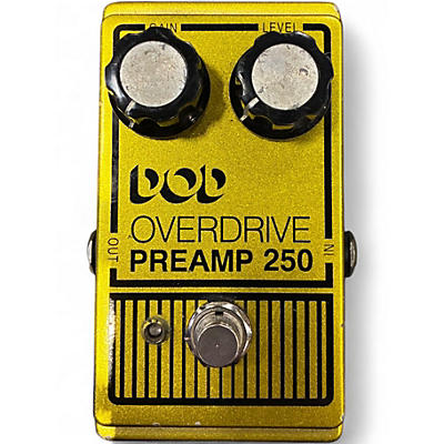 Used DOD Analog Overdrive Preamp 250 Effect Pedal