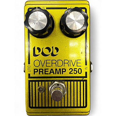 Used DOD Analog Overdrive Preamp 250 Effect Pedal