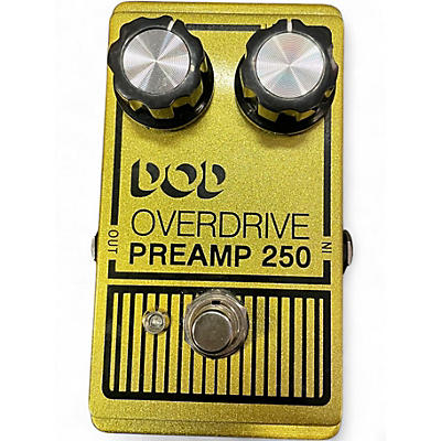 Used DOD Analog Overdrive Preamp 250 Effect Pedal
