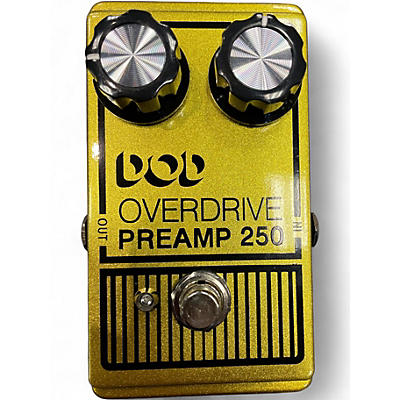 Used DOD Analog Overdrive Preamp 250 Effect Pedal