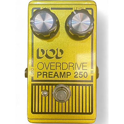 Used DOD Analog Overdrive Preamp 250 Effect Pedal