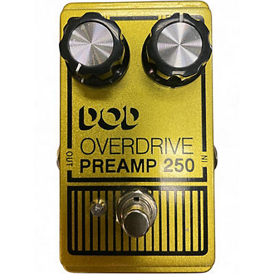 Used DOD Analog Overdrive Preamp 250 Effect Pedal