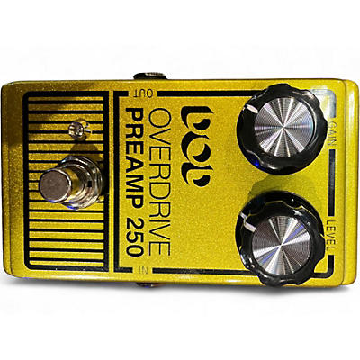 Used DOD Analog Overdrive Preamp 250 Effect Pedal