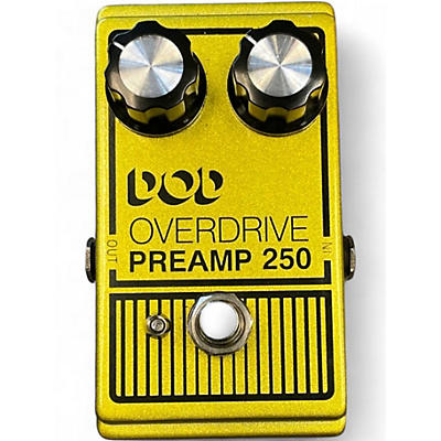 Used DOD Analog Overdrive Preamp 250 Effect Pedal