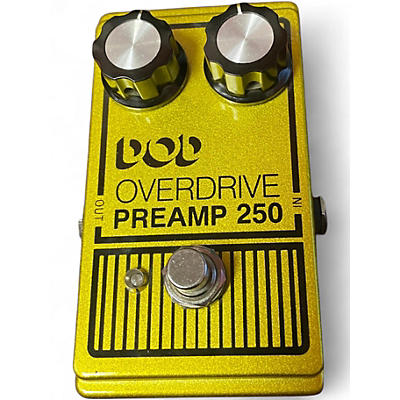 Used DOD Analog Overdrive Preamp 250 Effect Pedal