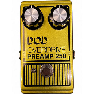 Used DOD Analog Overdrive Preamp 250 Effect Pedal