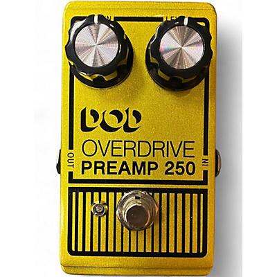 Used DOD Analog Overdrive Preamp 250 Effect Pedal