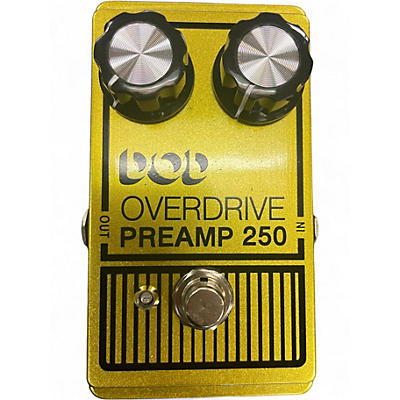 Used DOD Analog Overdrive Preamp 250 Effect Pedal