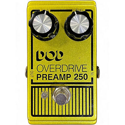Used DOD Analog Overdrive Preamp 250 Effect Pedal