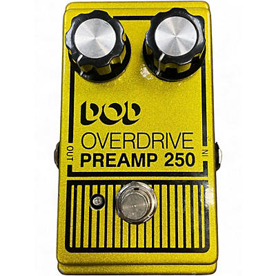 Used DOD Analog Overdrive Preamp 250 Effect Pedal
