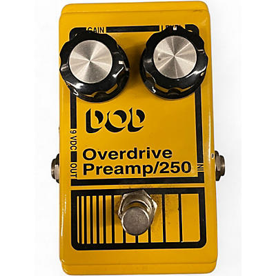 Used DOD Analog Overdrive Preamp 250 Effect Pedal