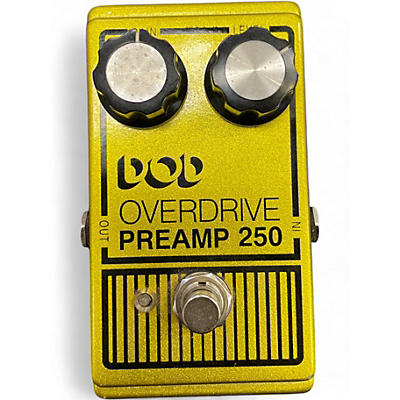 Used DOD Analog Overdrive Preamp 250 Effect Pedal