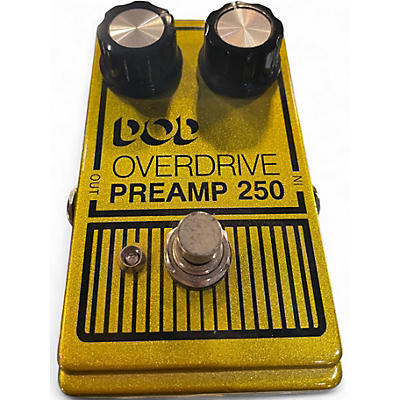 Used DOD Analog Overdrive Preamp 250 Effect Pedal