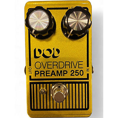Used DOD Analog Overdrive Preamp 250 Effect Pedal