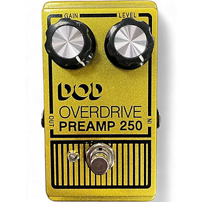Used DOD Analog Overdrive Preamp 250 Effect Pedal