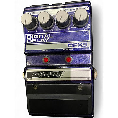Used DOD DFX9 DIGITAL DELAY Effect Pedal