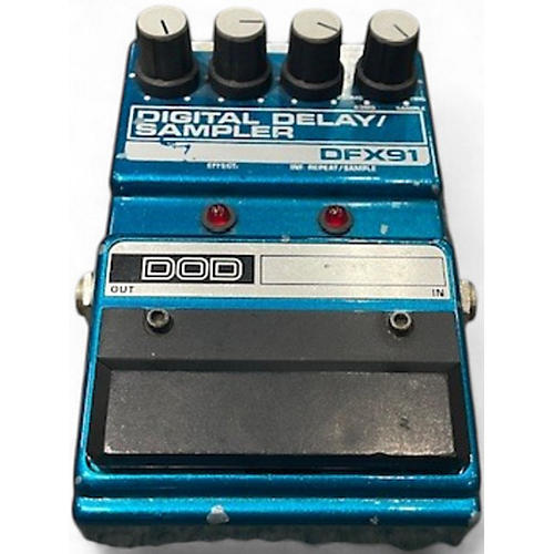 Used DOD DFX91 Digital Delay Effect Pedal